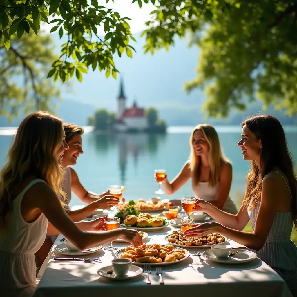 Polenta s praženimi gobami in zelišči