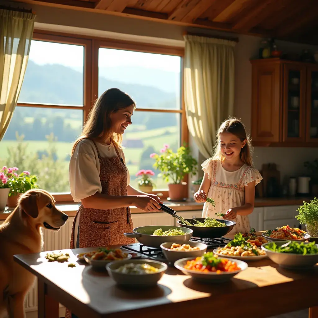 Kuskus s sezonsko zelenjavo in limonino omako