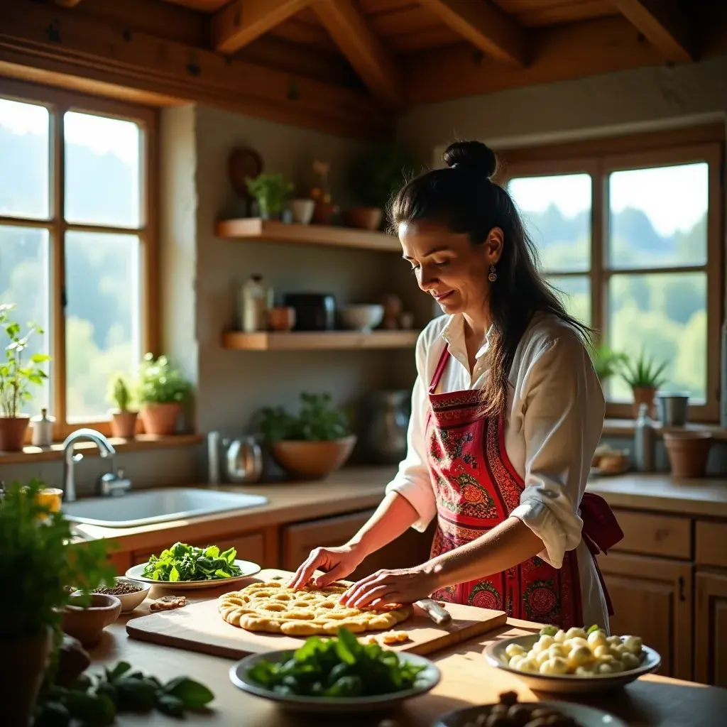 Zelenjavna juha z lokalnimi sestavinami